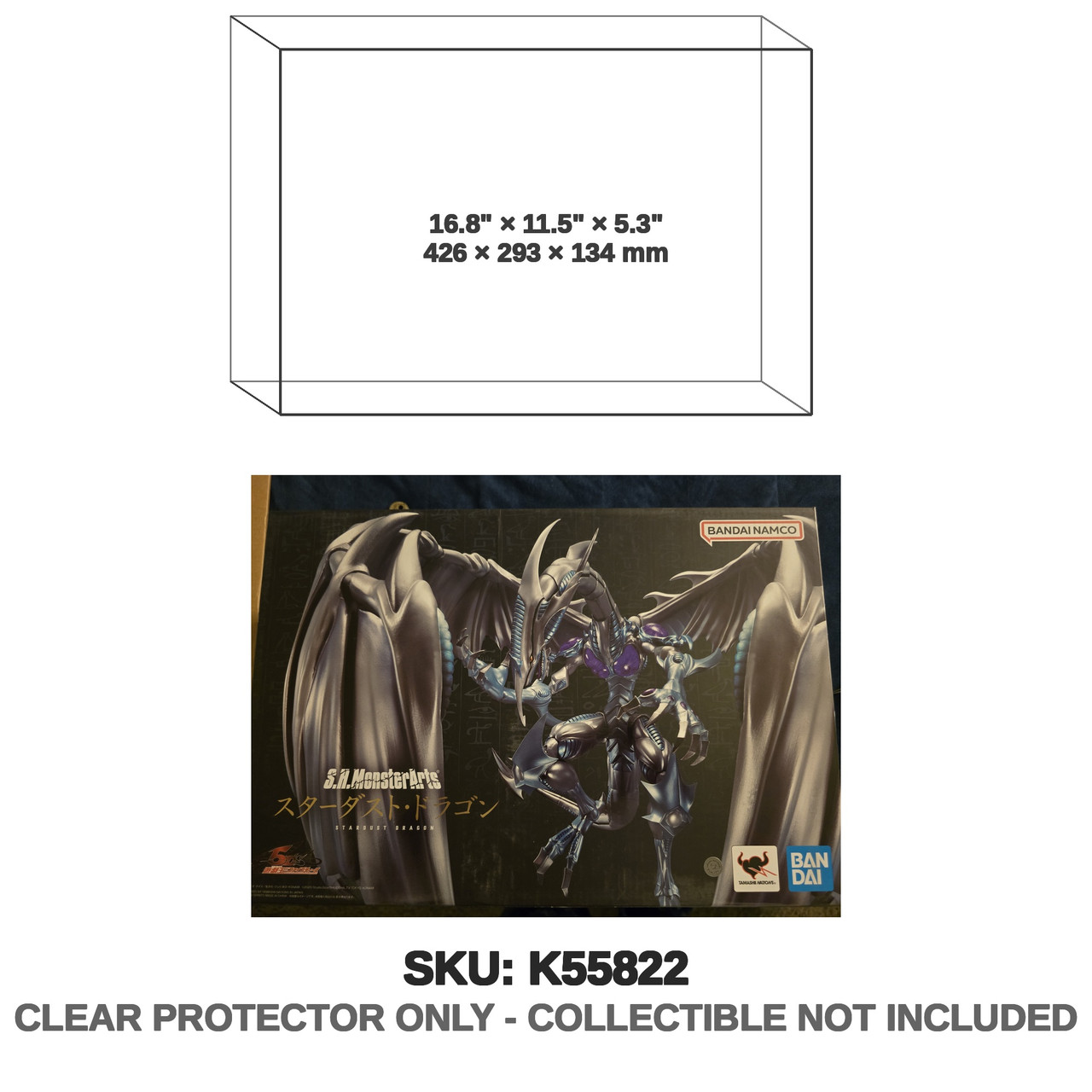 Bandai Yu-Gi-Oh! S.H.MonsterArts Stardust Dragon