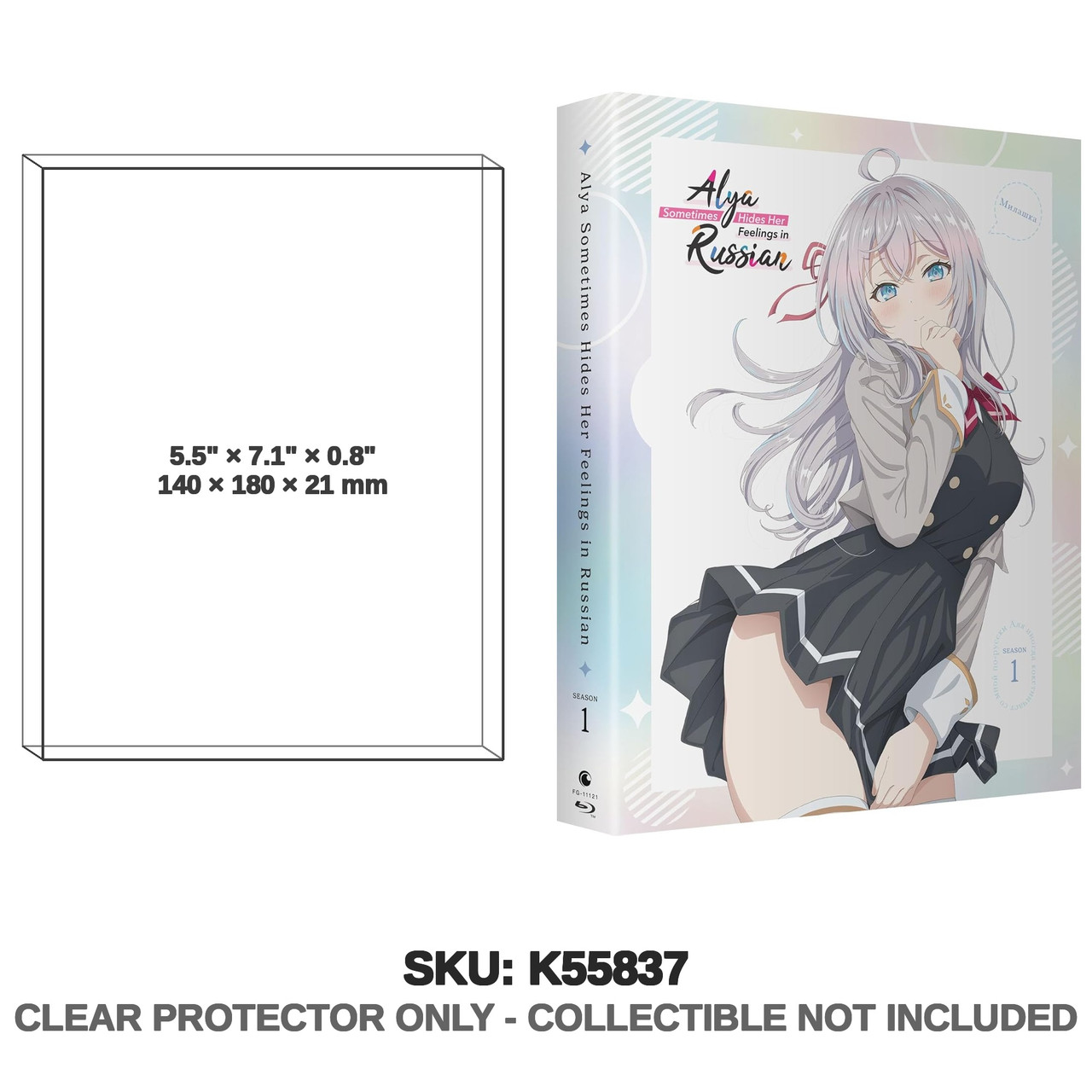 Alya Sometimes Hides Her Feelings in Russian - Season 1 LE Blu-ray 