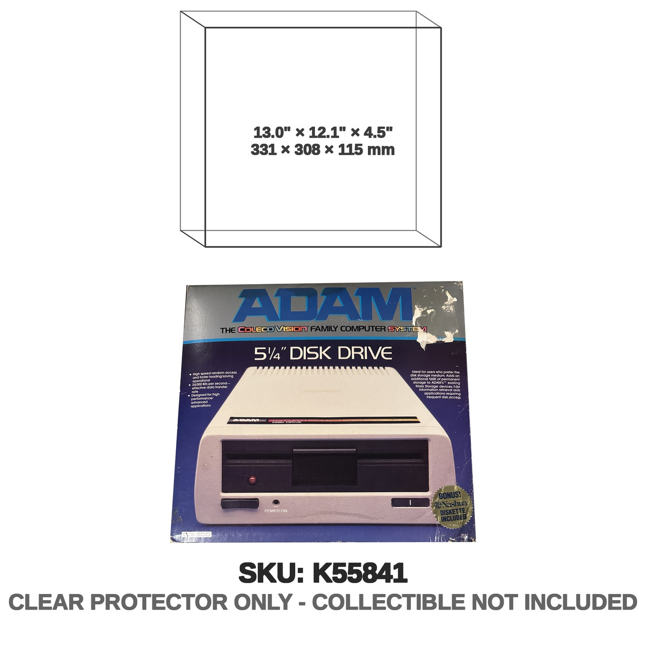 Coleco Adam Colecovision Family Computer 5.25 Disk Drive