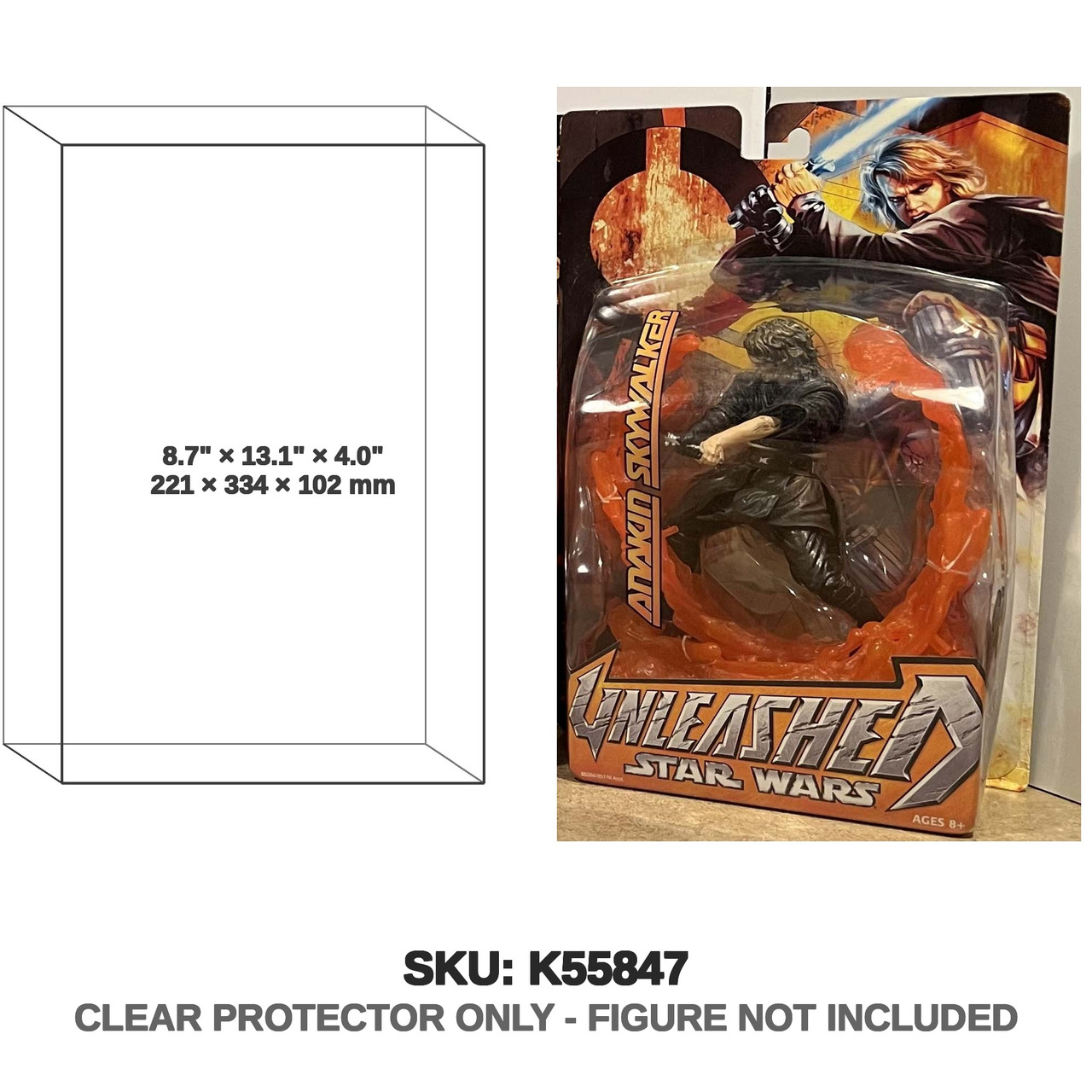 Star Wars Unleashed Anakin Skywalker Figure Star Wars Unleashed Anakin Skywalker Figure