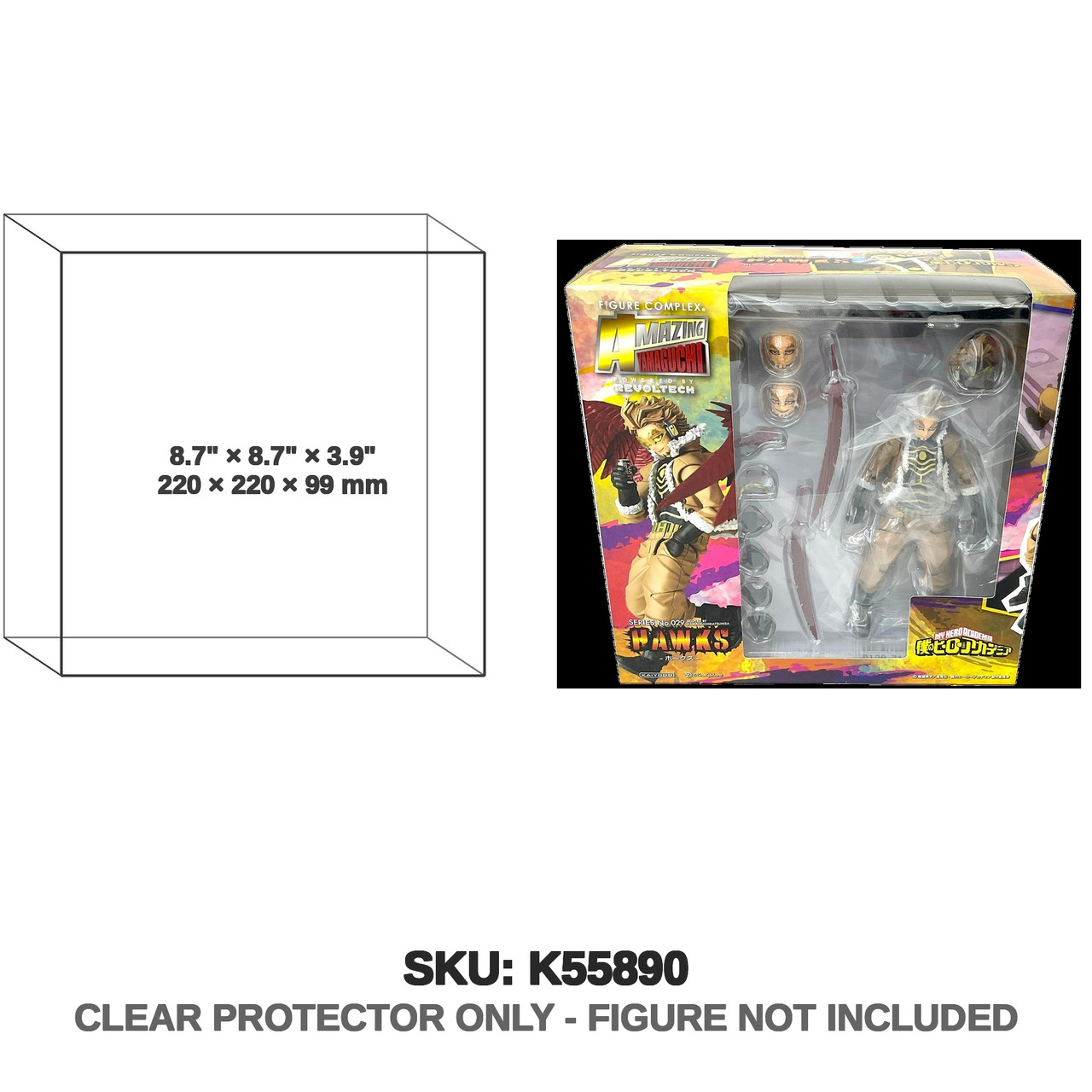 Revoltech Amazing Yamaguchi My Hero Academia Hawks