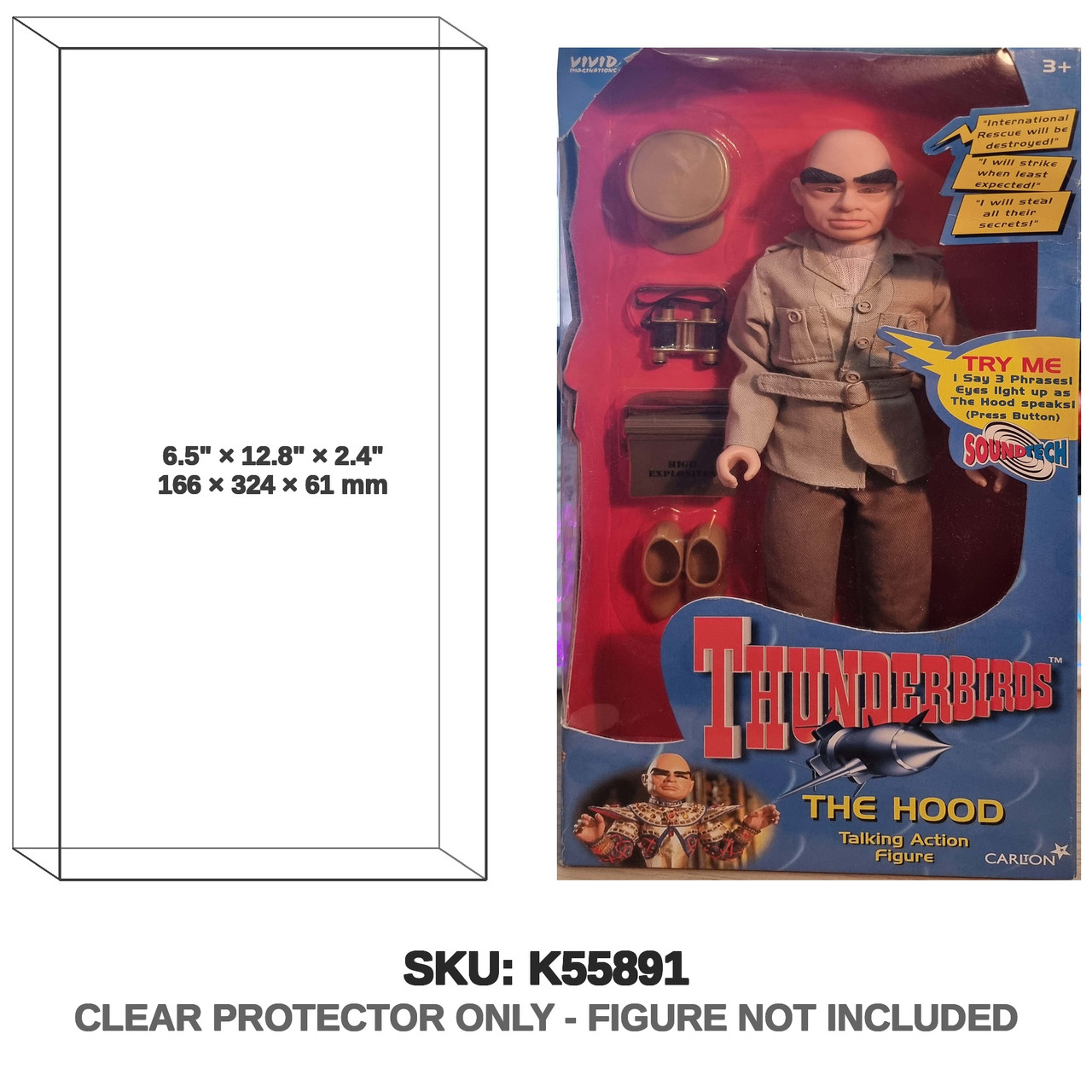 Bandai Thunderbirds Talking Action Figure