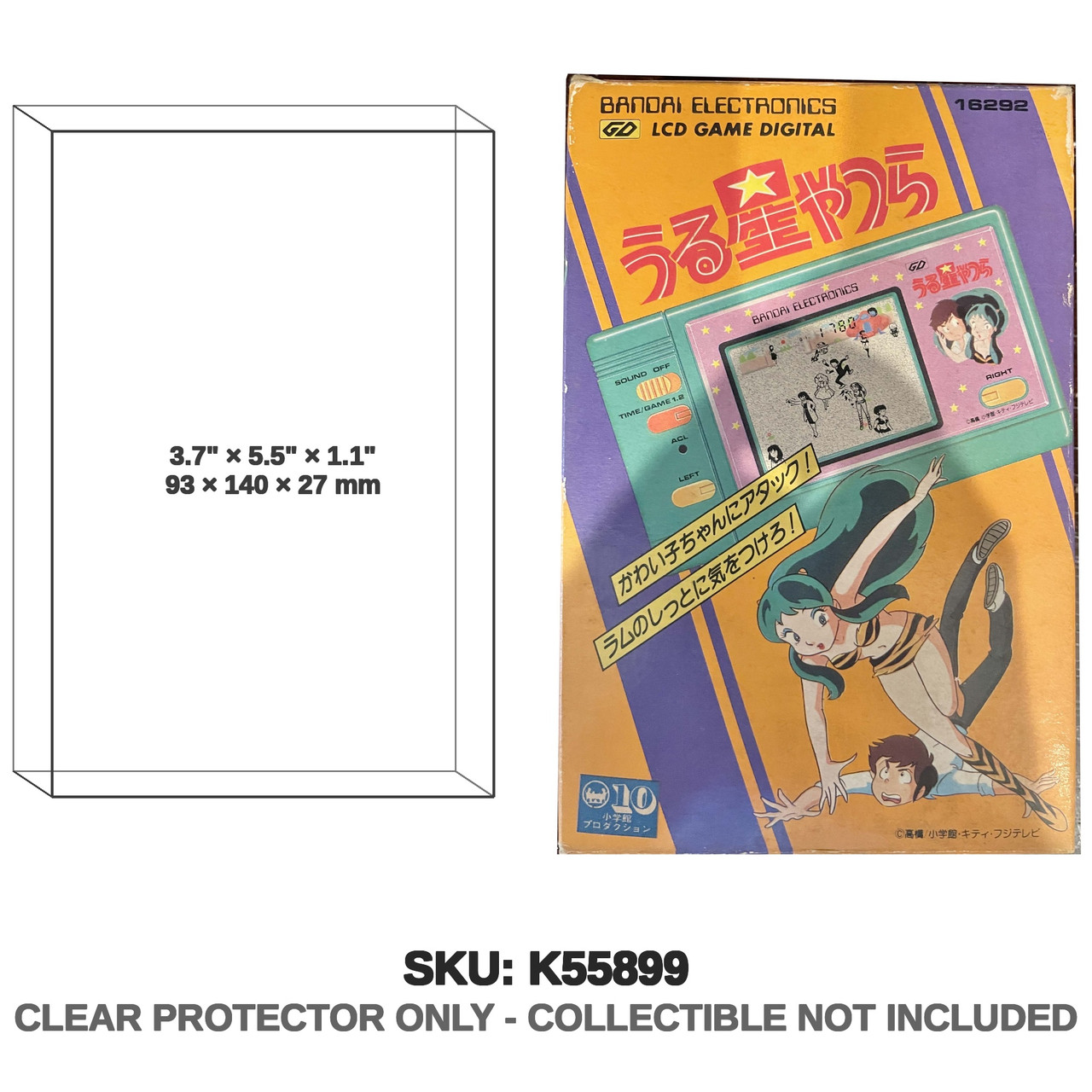 Bandai Urusei Yatsura LCD Game Digital 1982