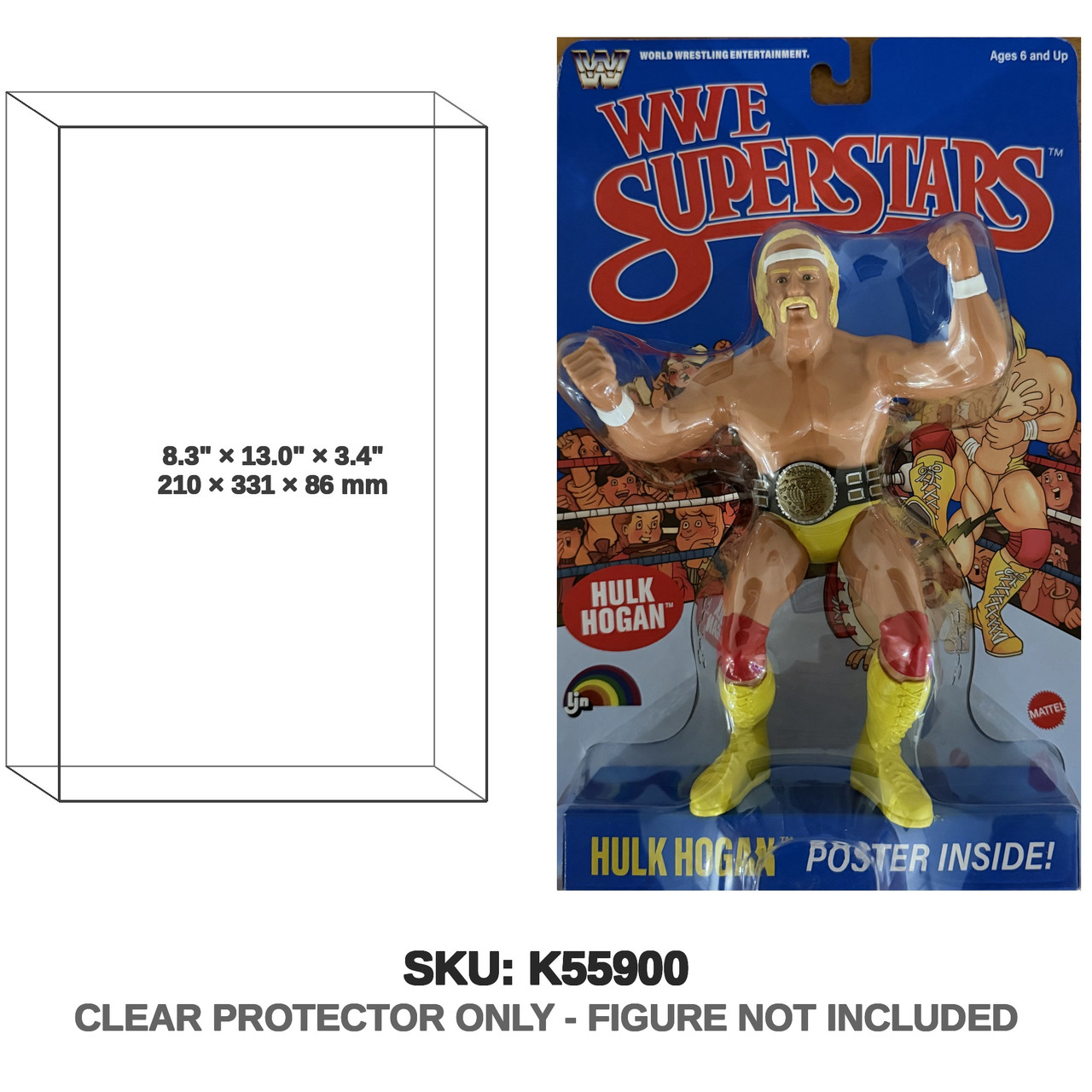 Hulk Hogan WWE LJN-Style Figure