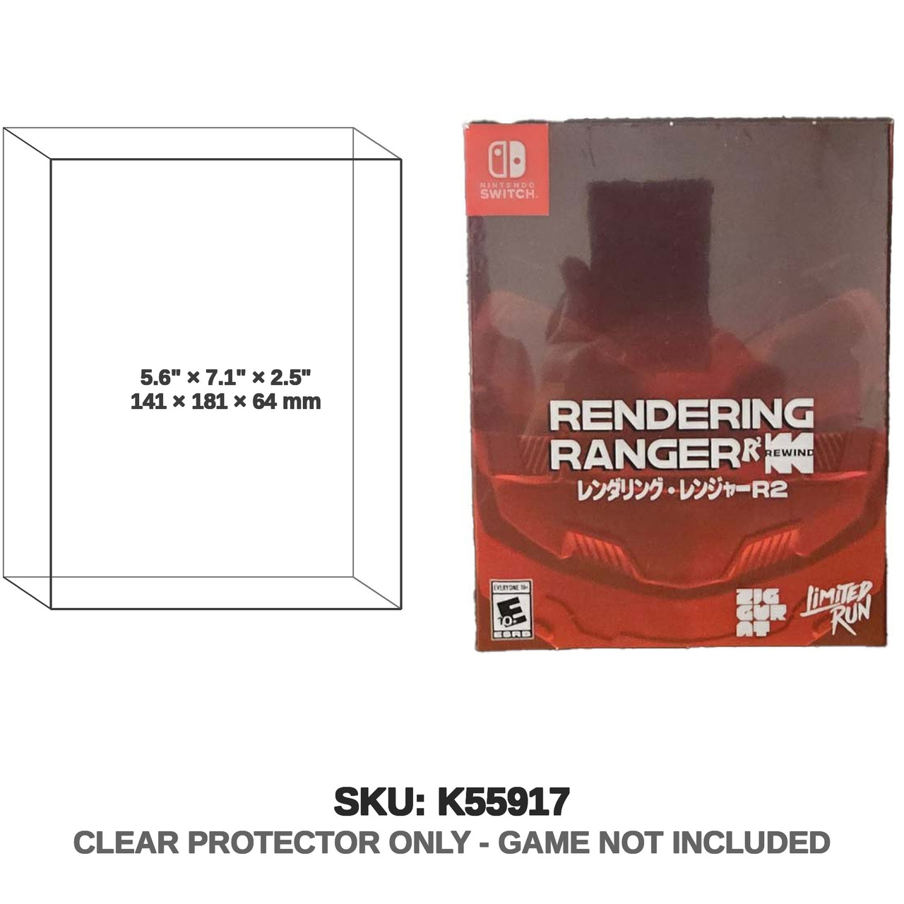 Rendering Ranger Armageddon Edition for Nintendo Switch