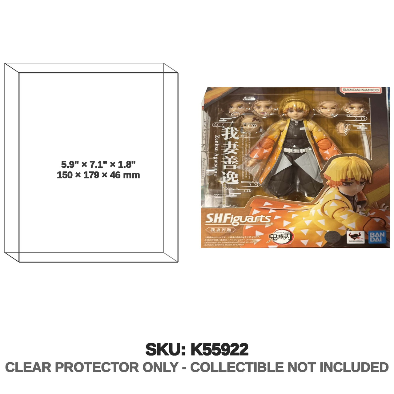 Bandai Demon Slayer S.H.Figuarts Zenitsu Agatsuma