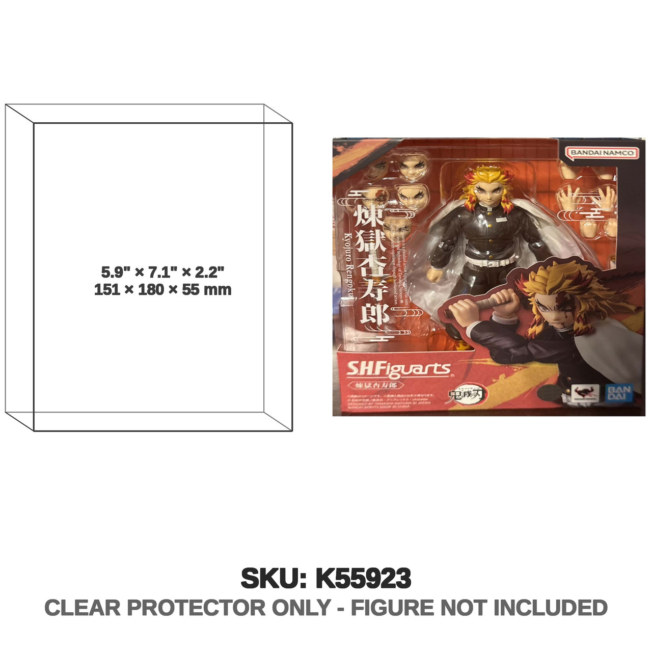 SHFiguarts Kyojuro Rengoku Action Figure