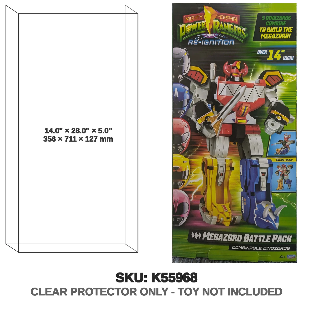 Hasbro Power Rangers Reignition Megazord Battle Pack