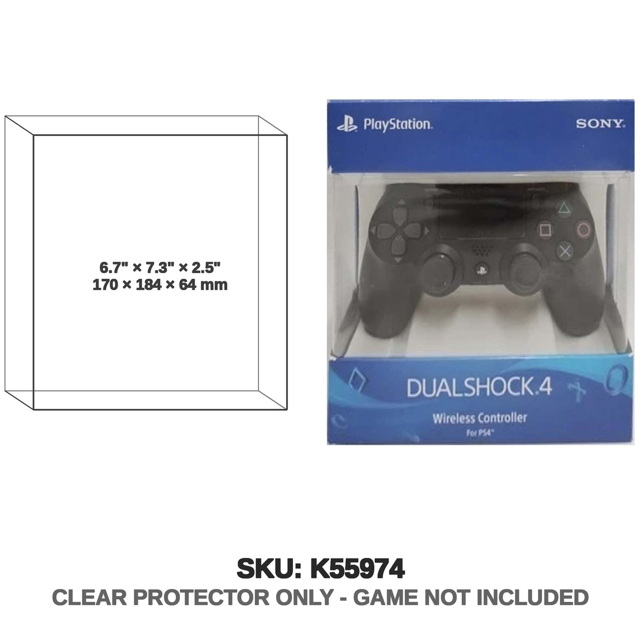 DualShock 4 Wireless Controller PS4 Box