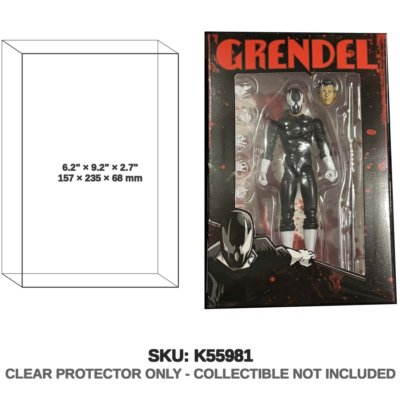 Loose Collector Grendel Figure