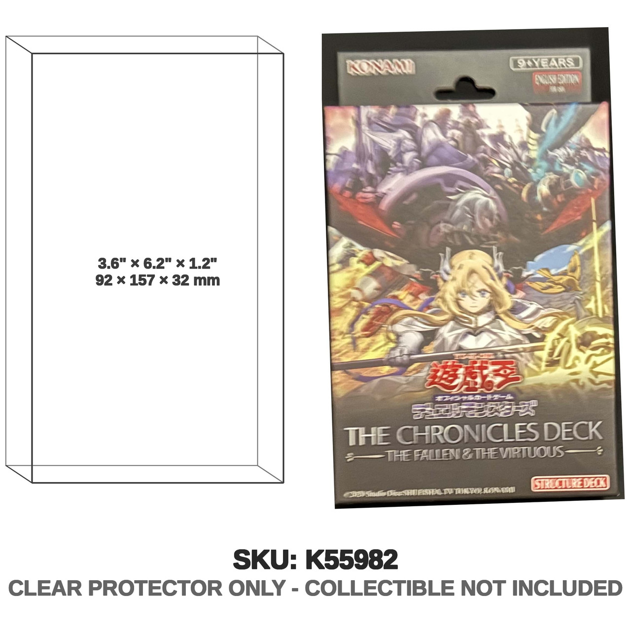 Yu-Gi-Oh The Chronicles Deck The Fallen and The Virtuous