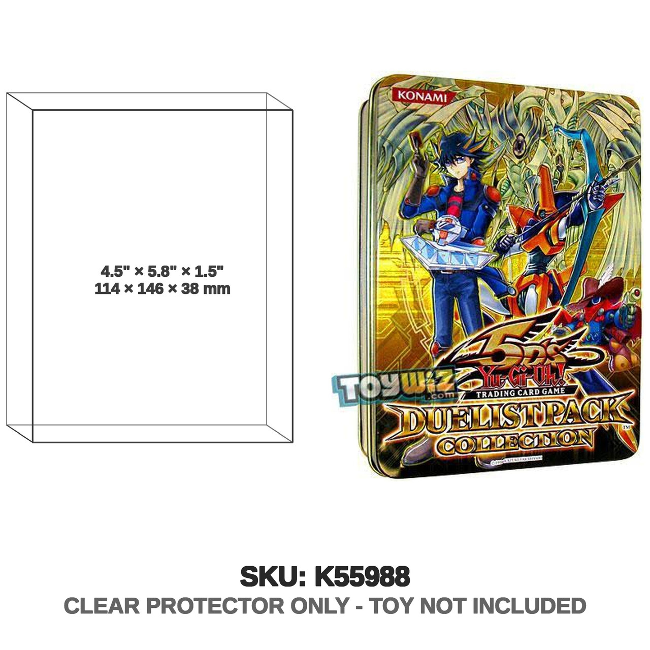 Konami Yu Gi Oh Duelist Pack Tin