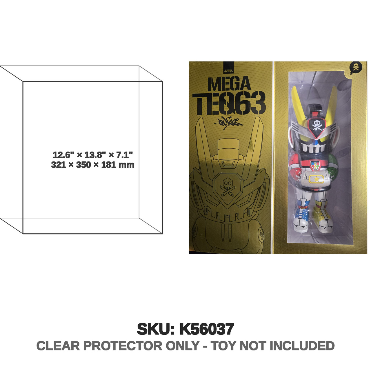 Quiccs BulletPunk Mega Teq63 Volteq63 12 Inch Figure