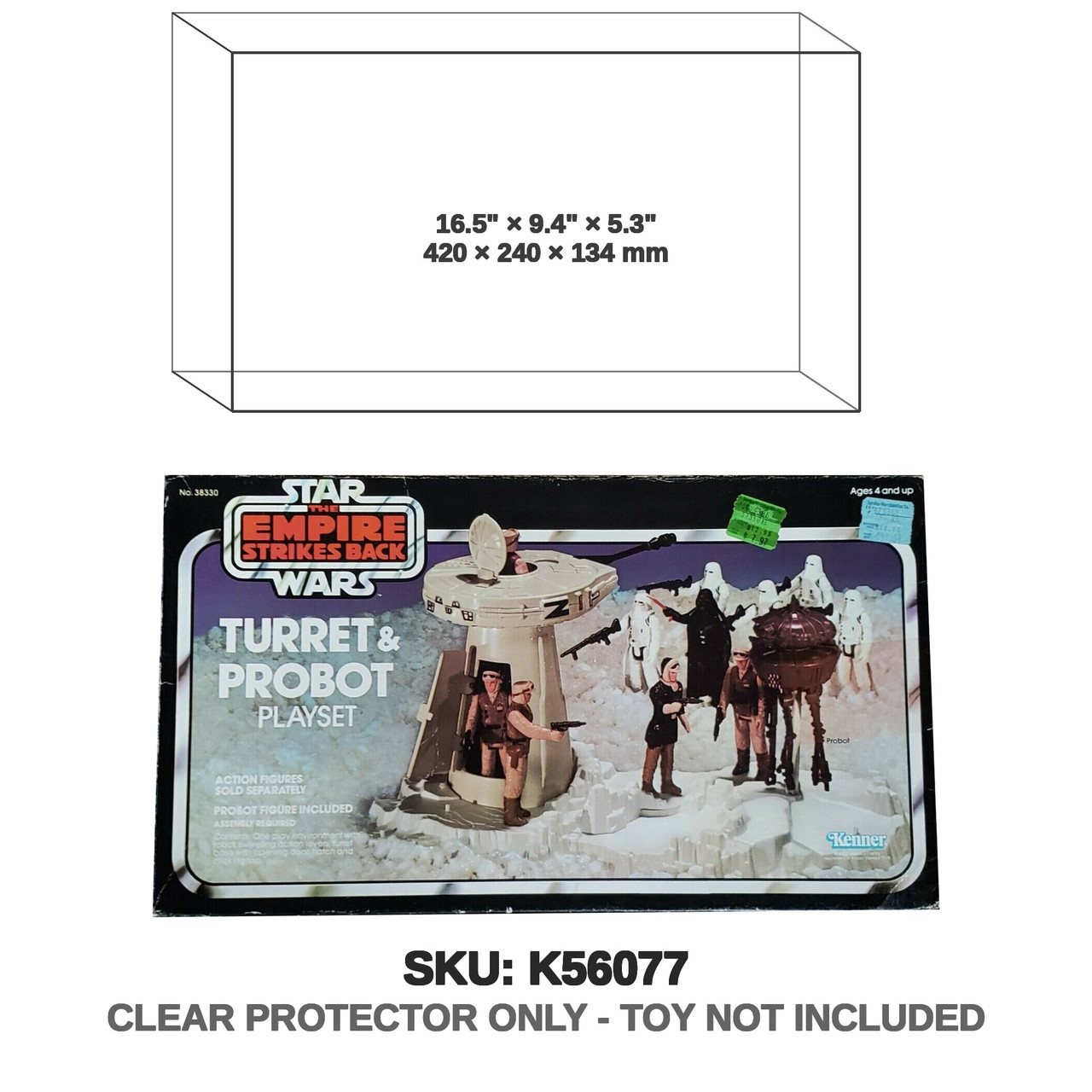 Kenner Star Wars The Empire Strikes Back Turret and Probot