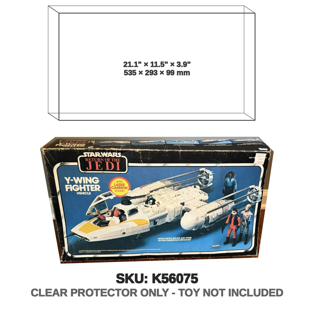 Kenner Star Wars Power of the Force Y-Wing Fighter