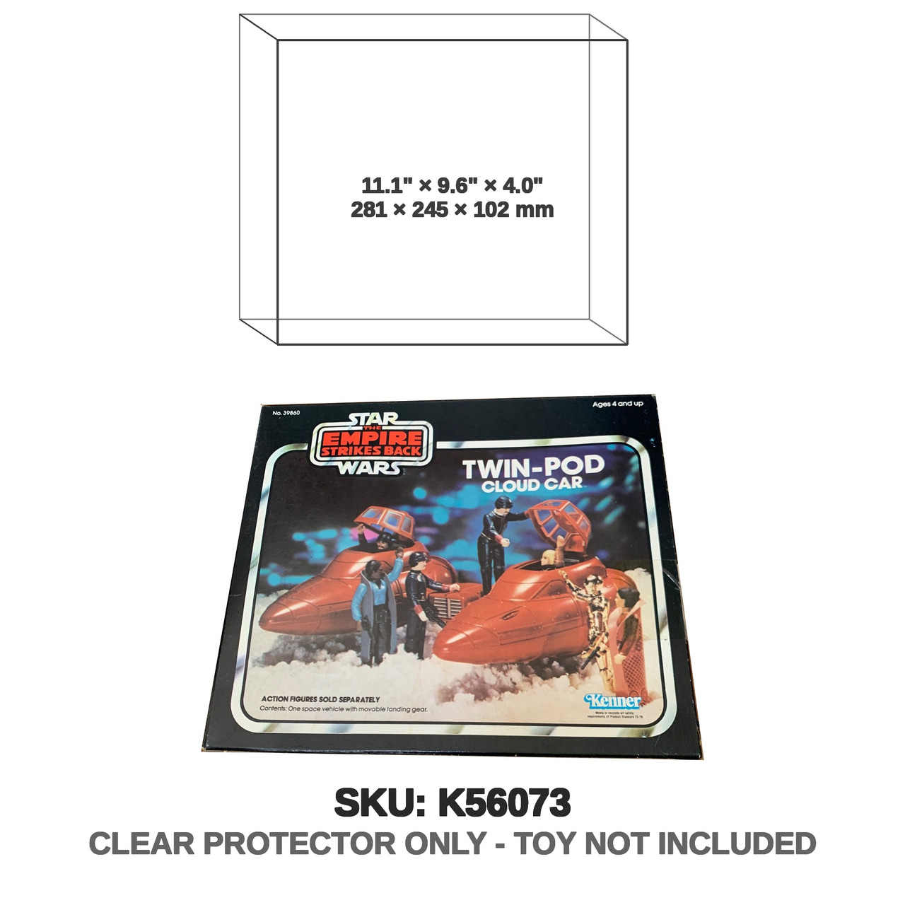 Kenner Star Wars The Empire Strikes Back Cloud Car