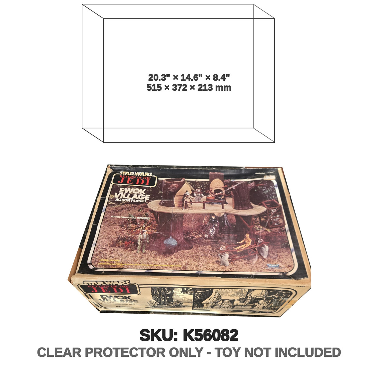 Kenner Star Wars ROTJ Ewok Village