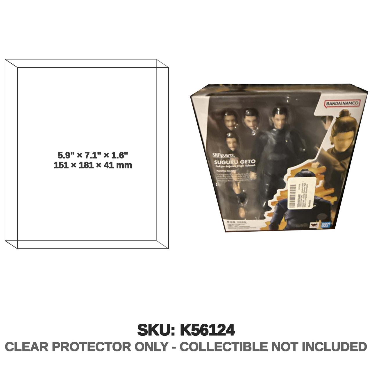 Suguru Geto Jujutsu Kaisen S.H.Figuarts Figure