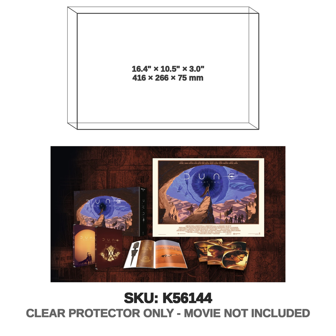 Warner Bros. Dune Part II 4K Ultra HD Steelbook Collectors Edition
