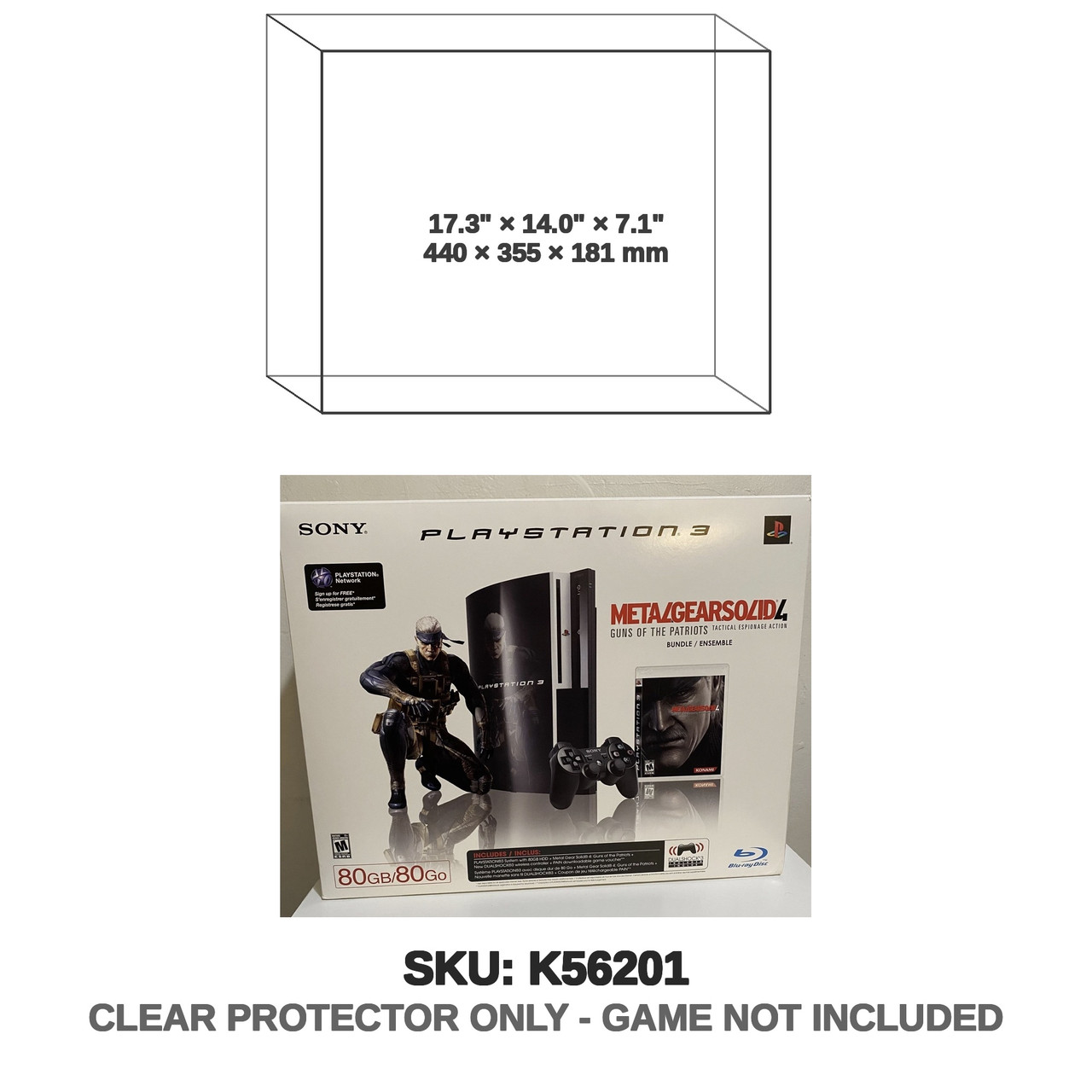 Metal Gear Solid 4 PS3 80GB Console Bundle