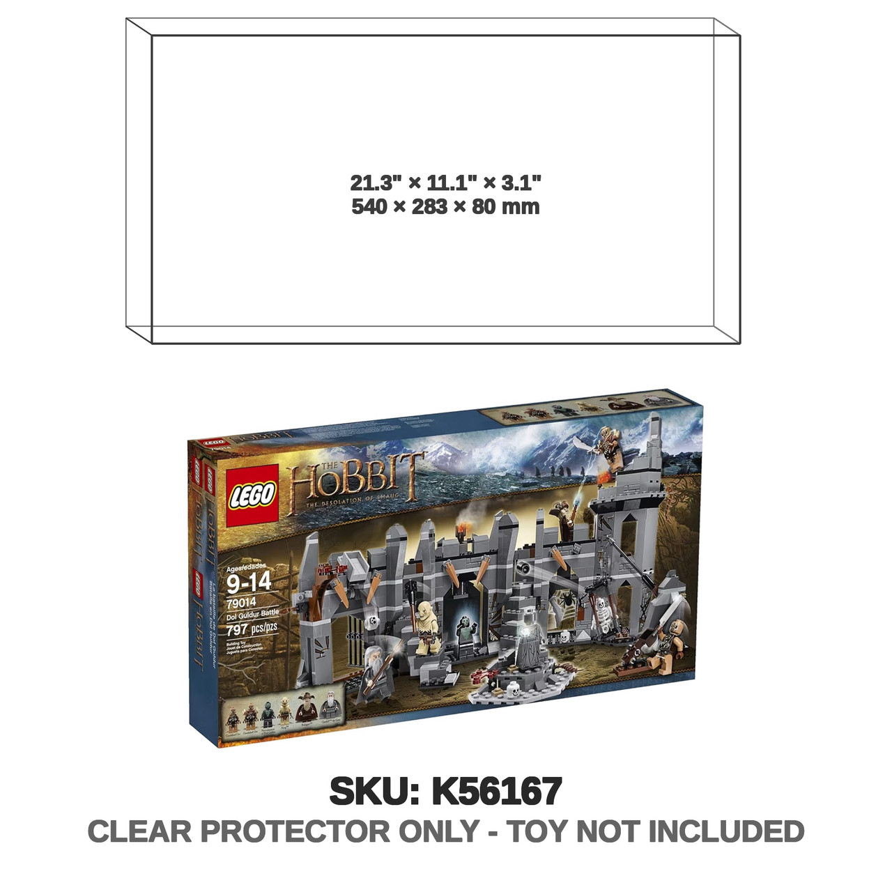 LEGO The Hobbit 79014 Dol Guldur Battle