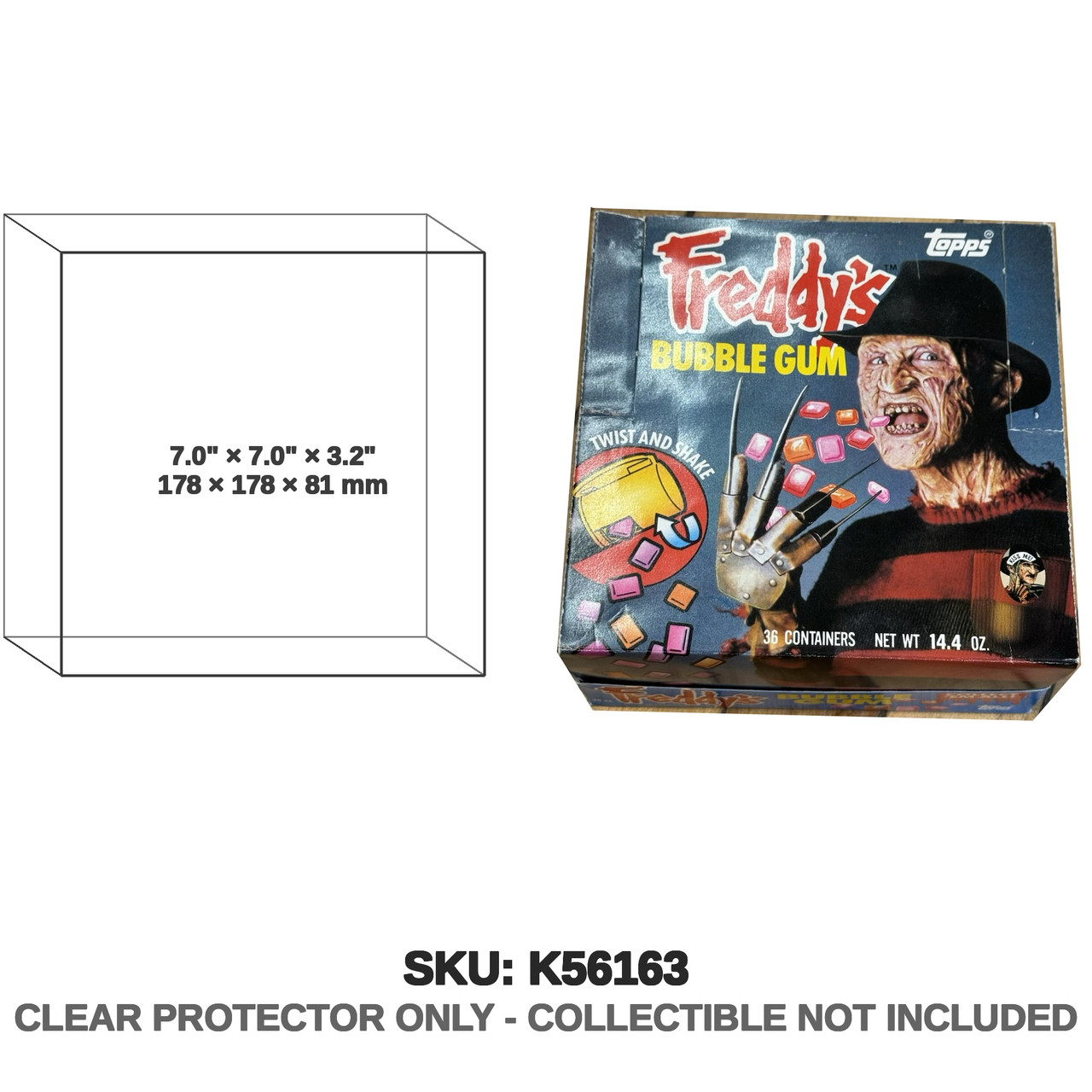 Topps Freddy's Bubble Gum
