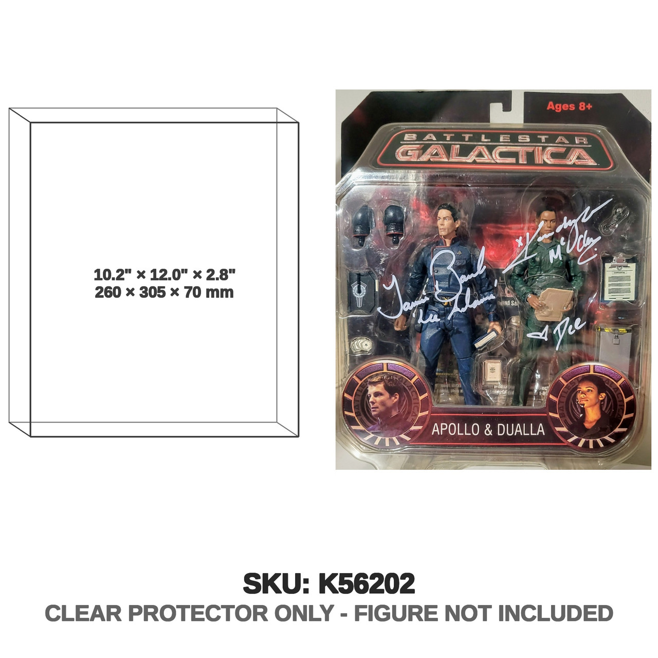 Battlestar Galactica Twin Figure Pack