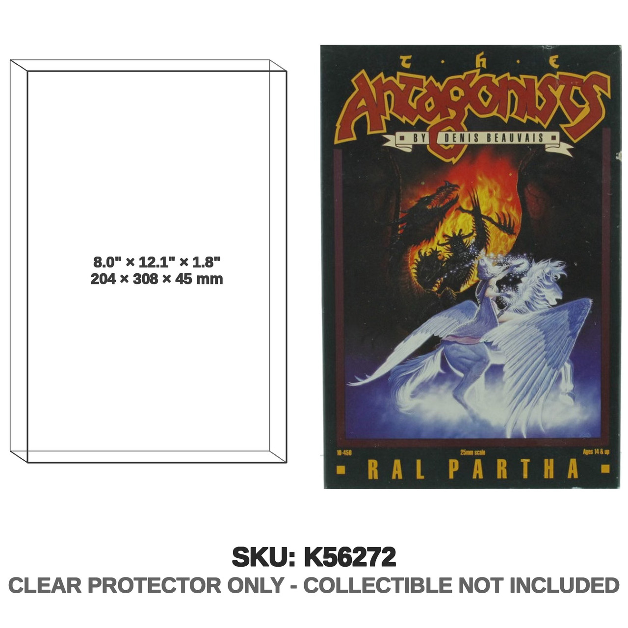 Ral Partha Miniatures Box The Antagonists