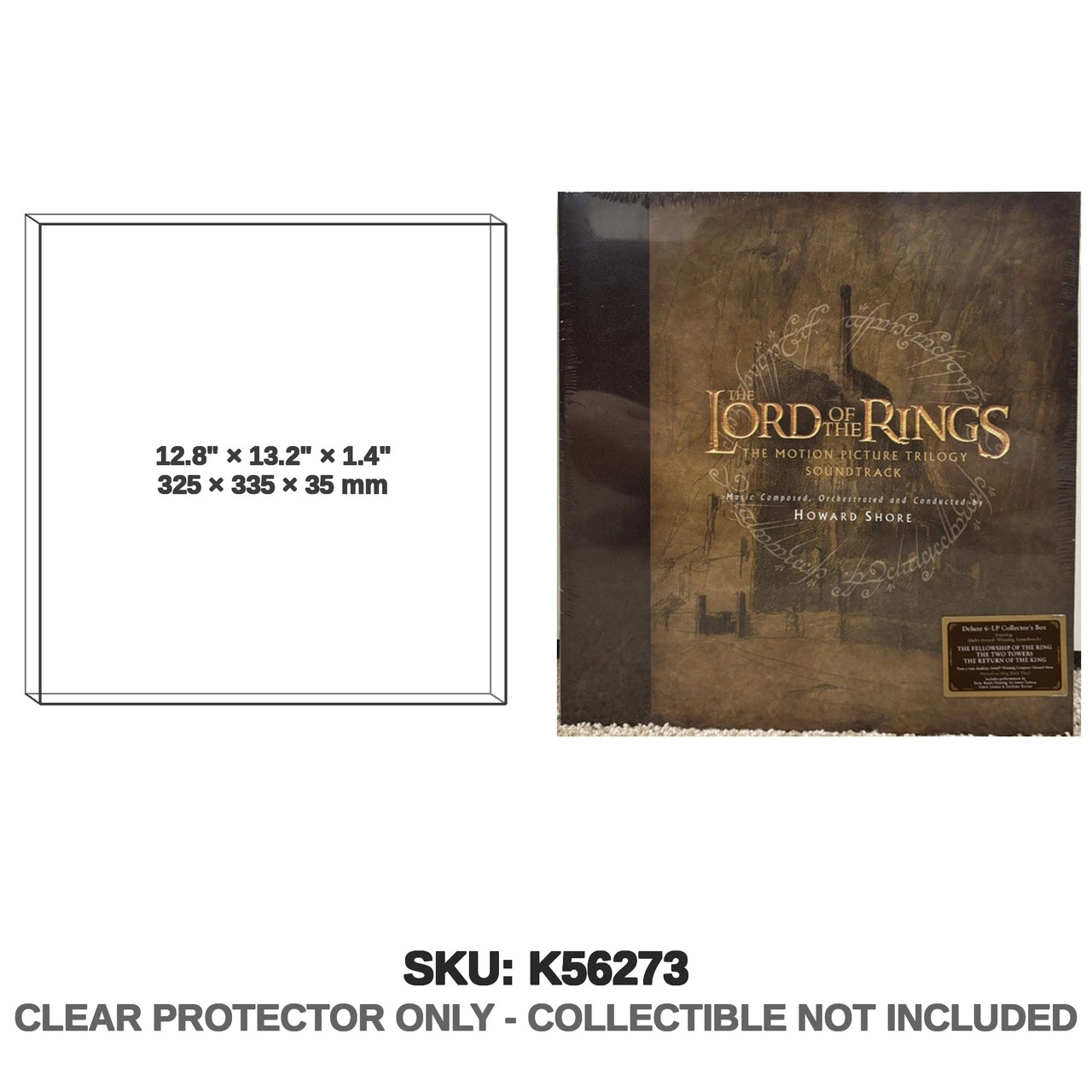 Lord of the Rings The Motion Picture Trilogy Soundtrack LP