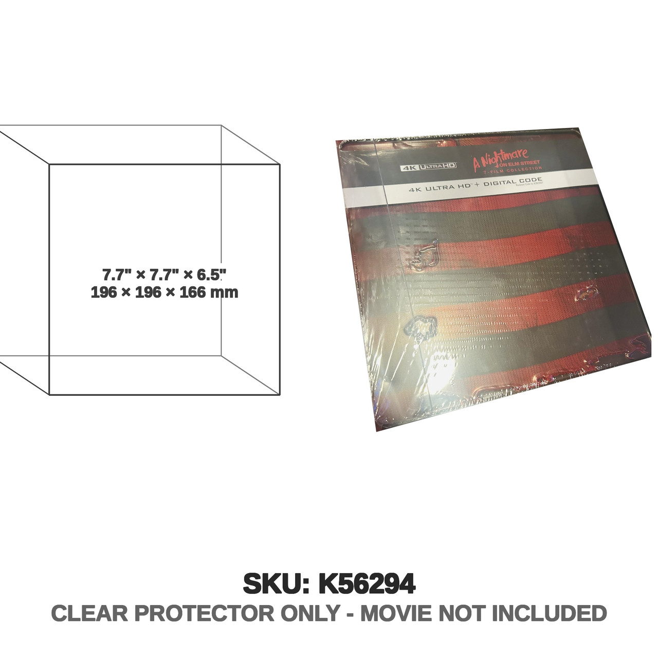 A Nightmare on Elm Street Steelbook Collection with Plastic Wrap