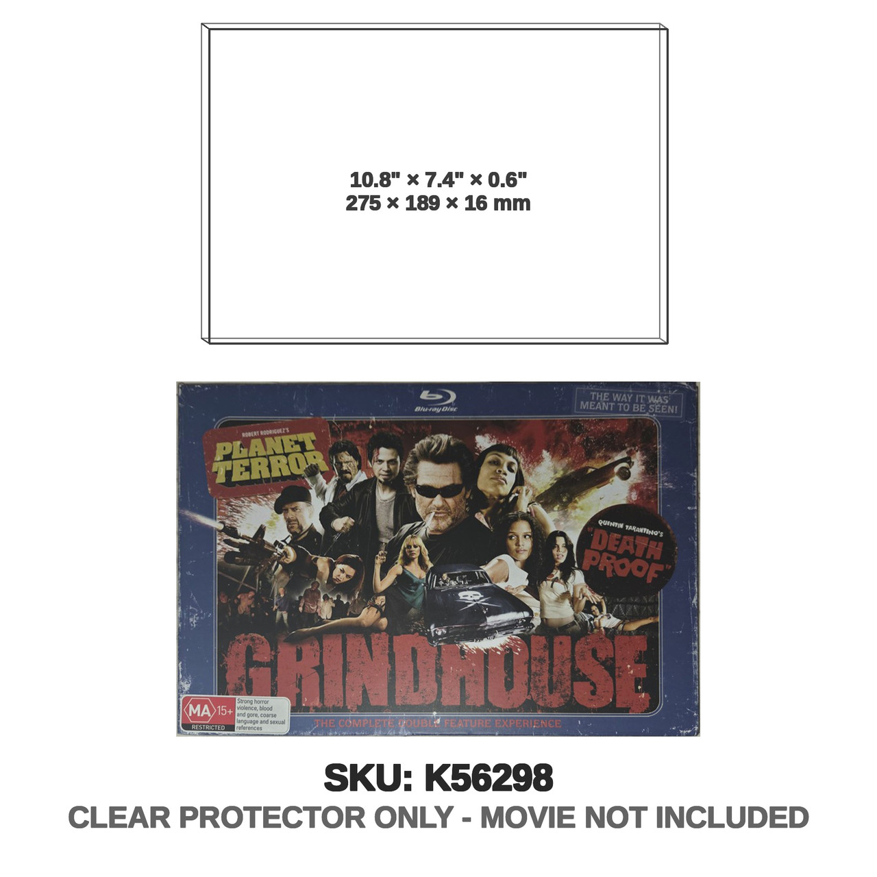 Grindhouse Blu Ray Digipak