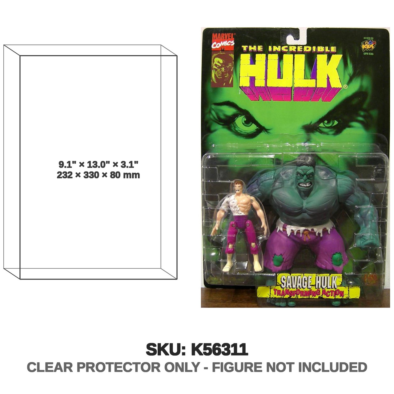 Savage Hulk Marvel Incredible Hulk Figure