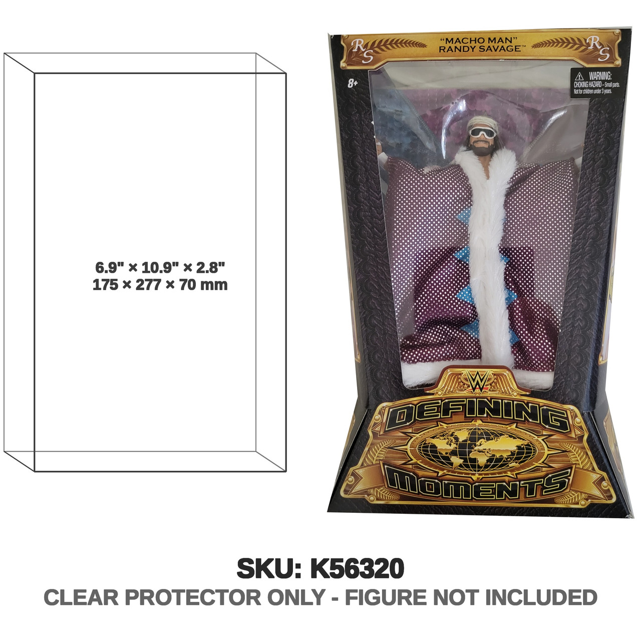 Macho Man Randy Savage WWE Defining Moments Figure