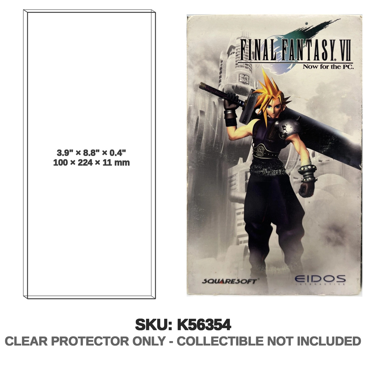 Final Fantasy VII PC Disc Pouch