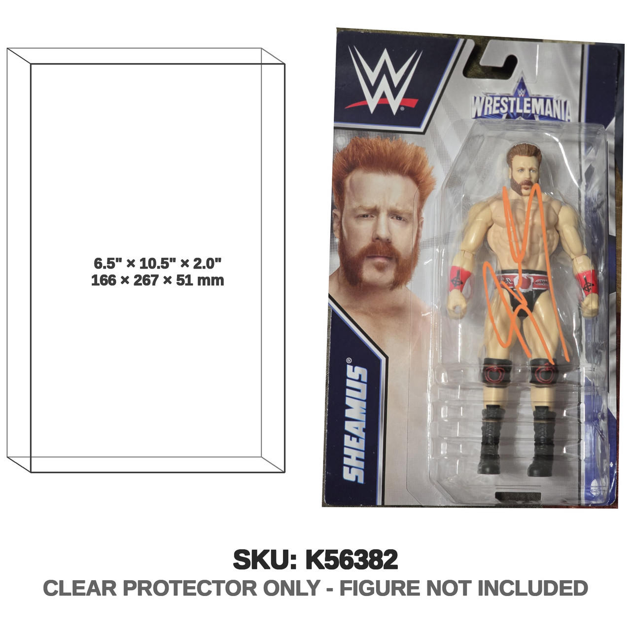 Sheamus WWE 2021 WrestleMania Figure
