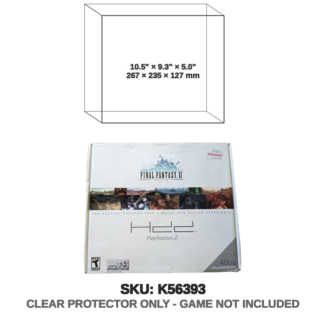 Final Fantasy XI PS2 Box