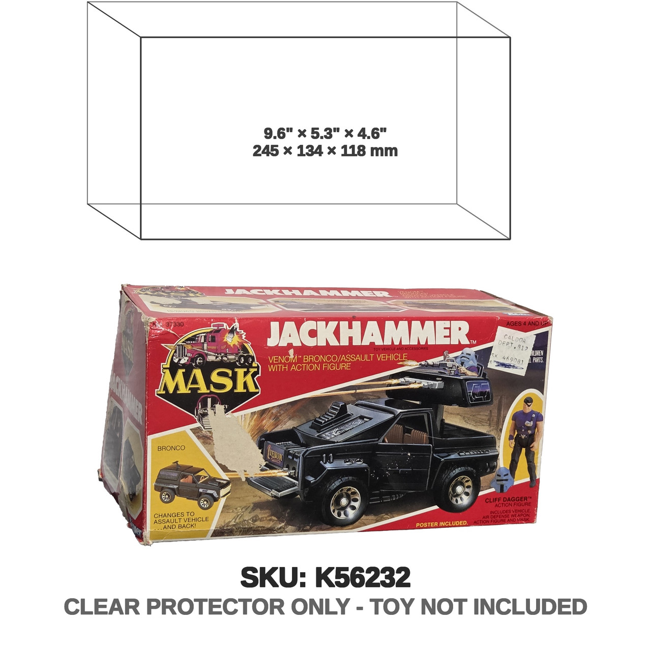 Kenner M.A.S.K. Series 1 Jackhammer