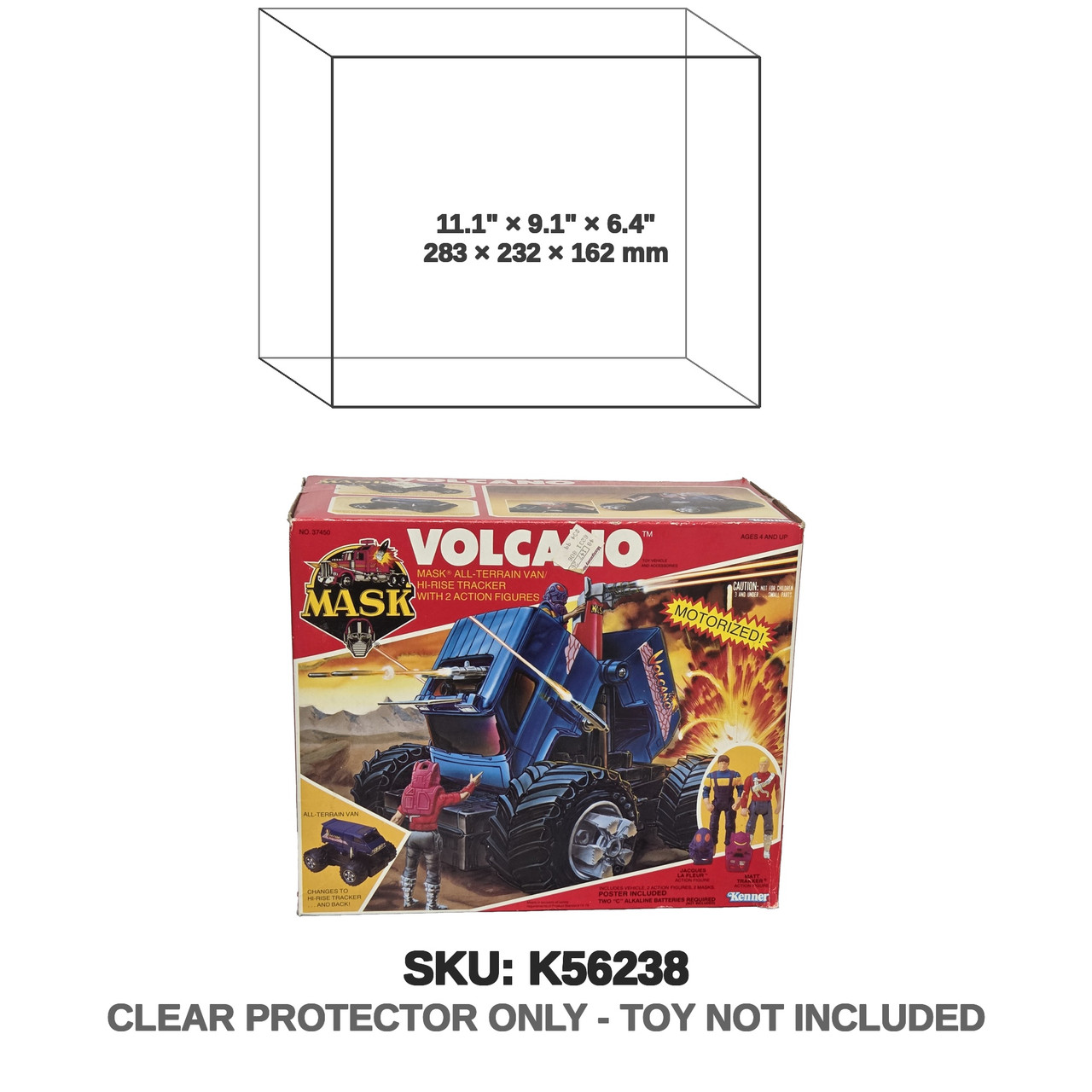 Kenner M.A.S.K. Series 2 Volcano