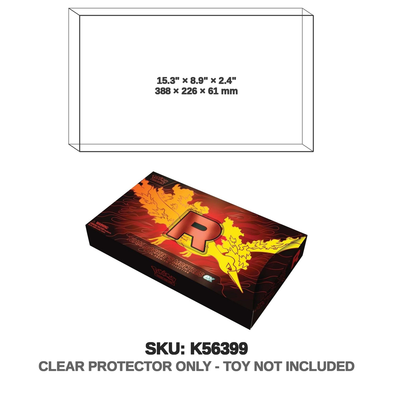 Pokémon TCG: Team Rocket's Moltres ex Ultra-Premium Collection 