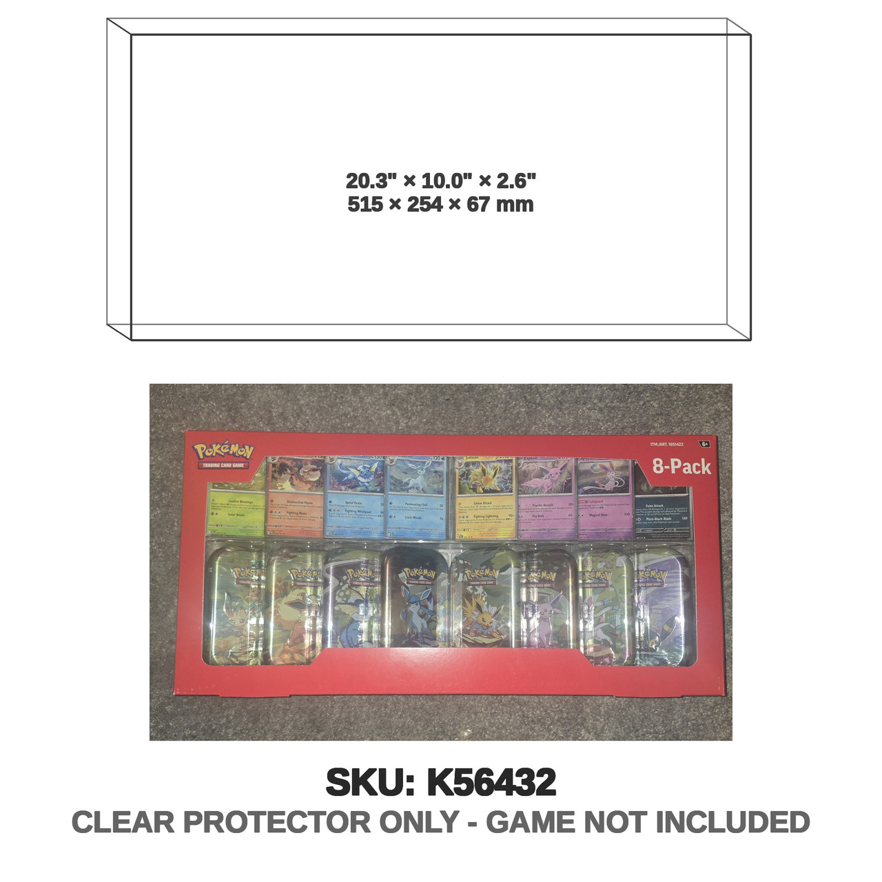 Prismatic Evolutions Mini Tins 8 Pack