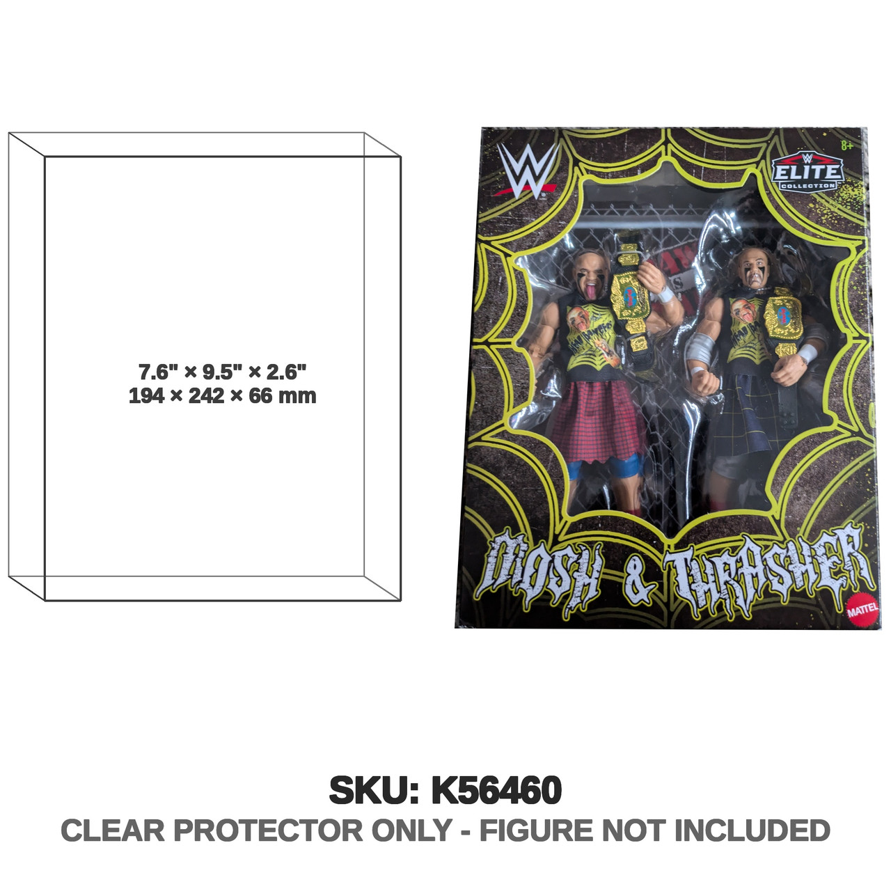 Mattel WWE Elite Collection Headbangers