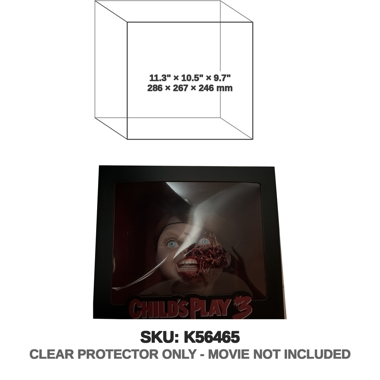 Child s Play 3 Pizza Face Chucky Head