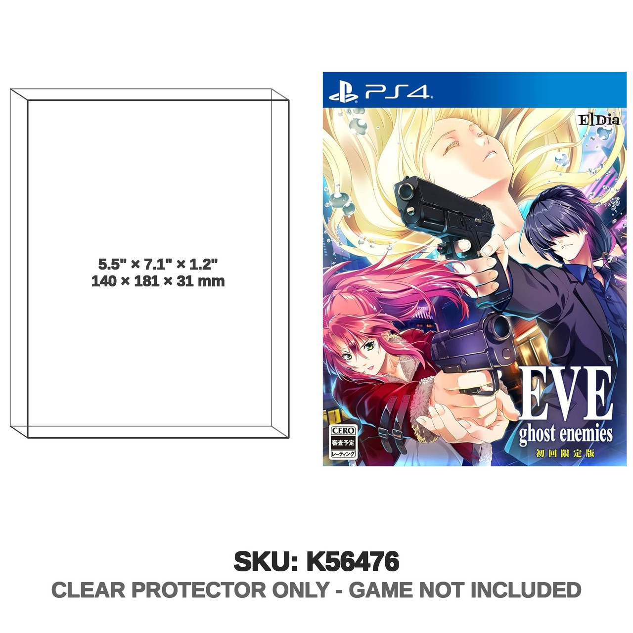 Sony Eve Ghost Enemies Limited Edition PS4
