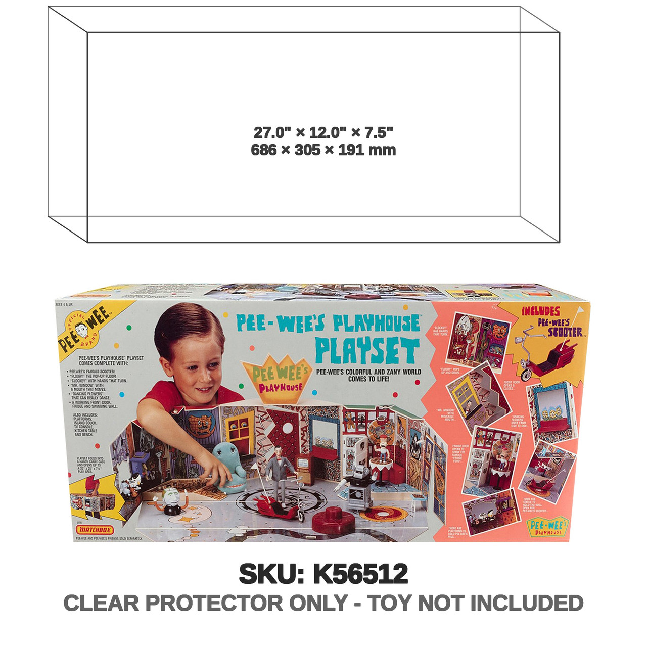 Mattel Pee-wee Herman Playhouse Playset