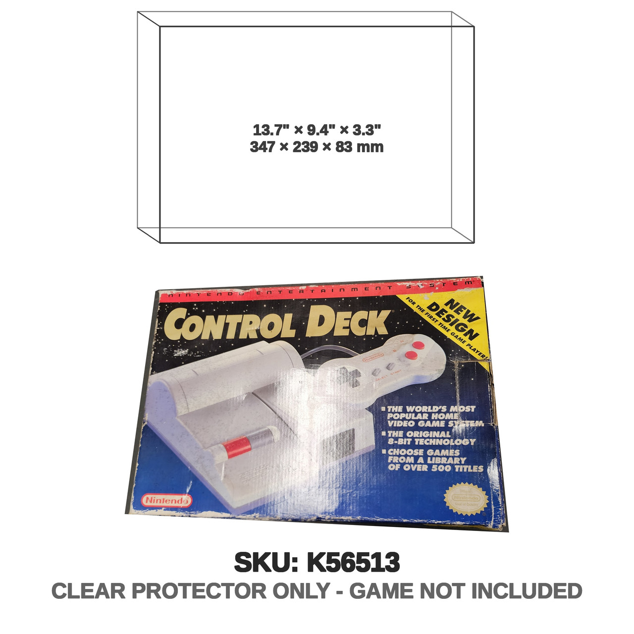 Nintendo Nintendo Entertainment System NES Toploader Control Deck Console