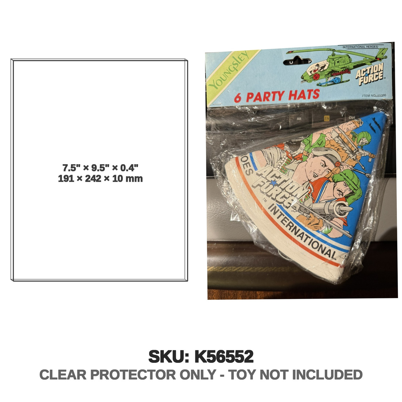 GI Joe Action Force Party Hats