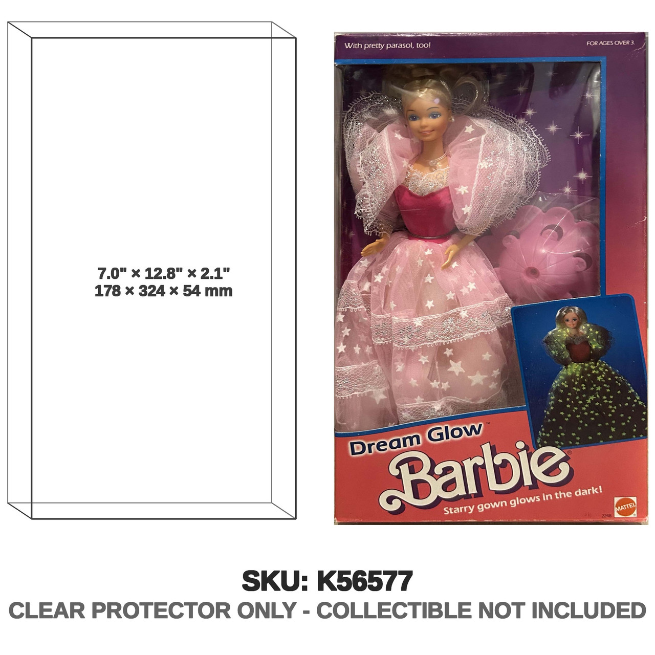 Mattel Barbie Dream Glow Doll