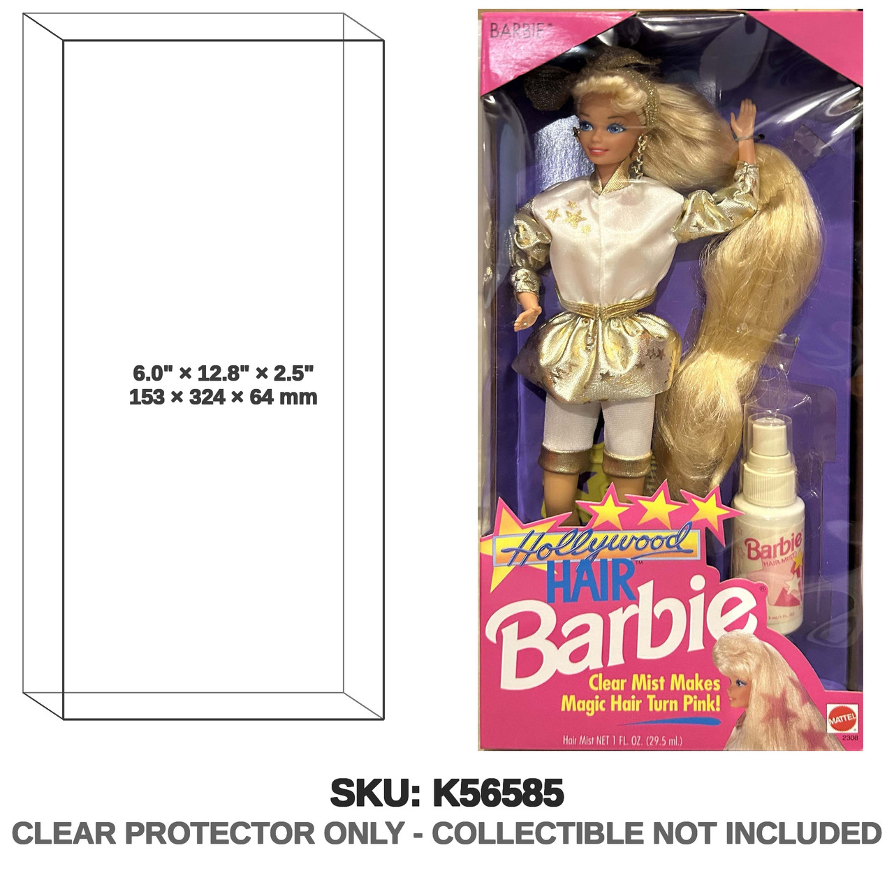 Mattel Barbie Hollywood Hair Doll