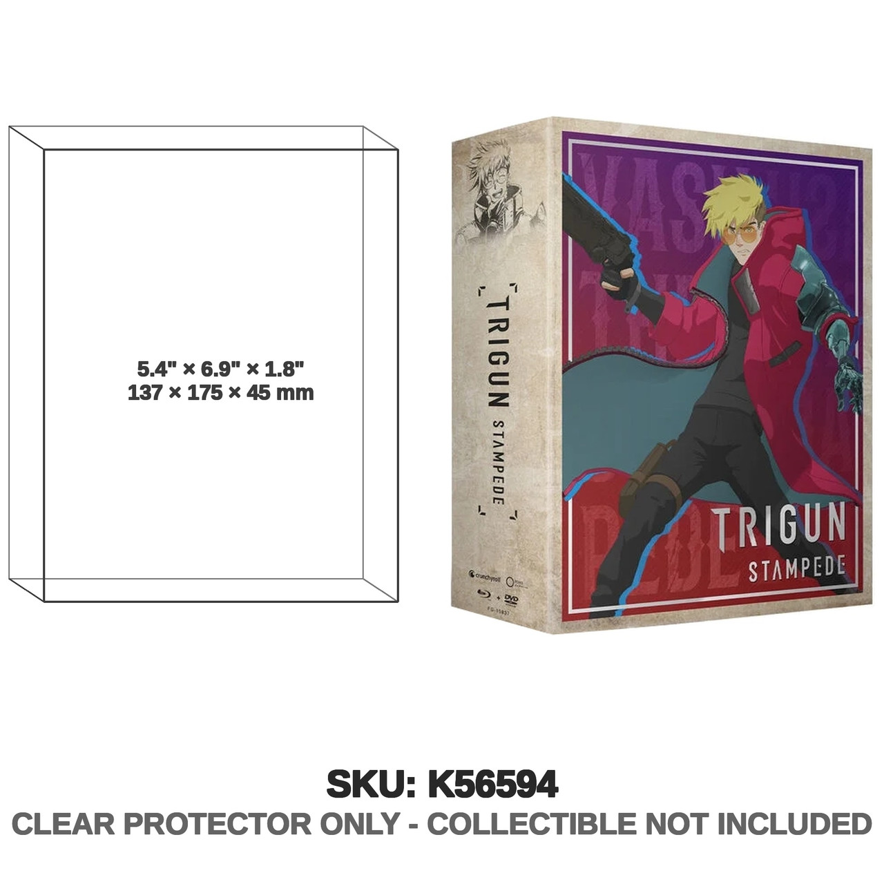 Trigun Stampede Complete Series Blu-ray DVD Limited Edition