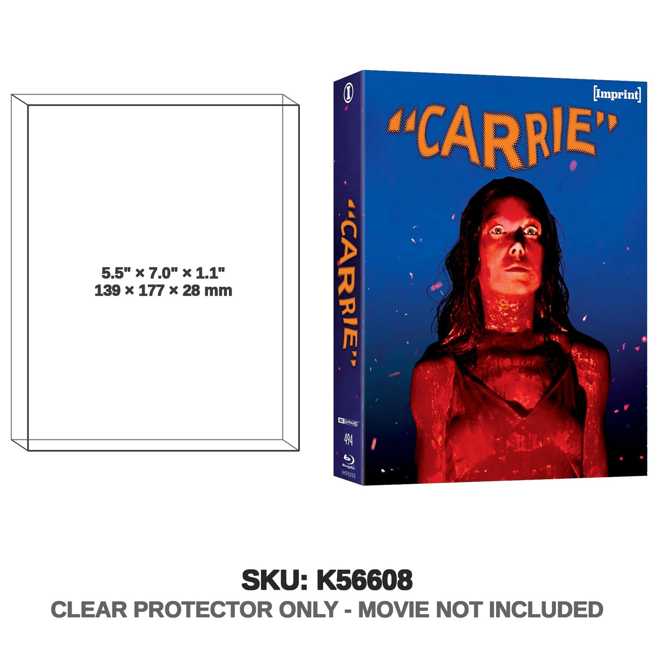 Imprint Carrie 4K Ultra HD Blu-ray
